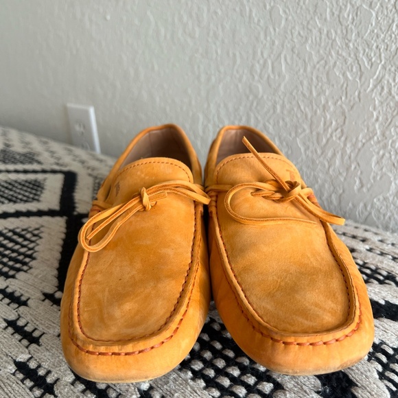 Tods Mens Suede Loafers - Picture 3 of 5